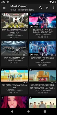 K-POP Tube - Popular & Recent android App screenshot 12